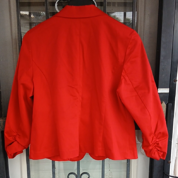 Ashley Stewart Vibrant Pink Blazer - Picture 2 of 16